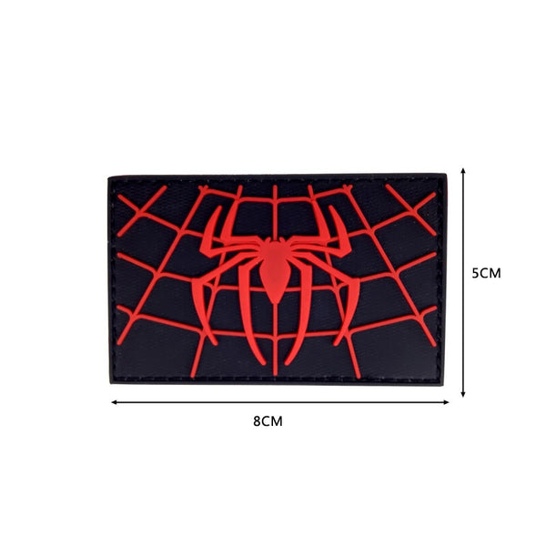 Spider-Man 'Logo' PVC Rubber Velcro Patch