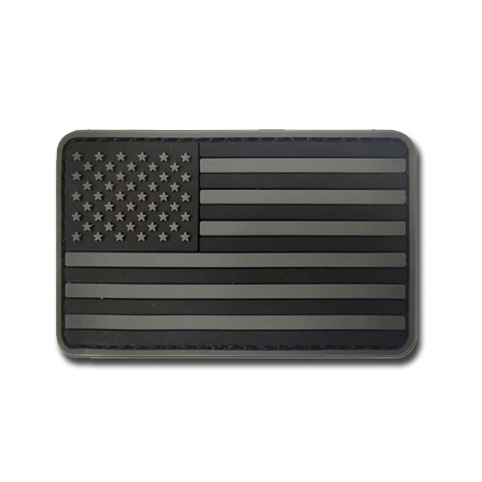 American Flag '2.0' PVC Rubber Velcro Patch
