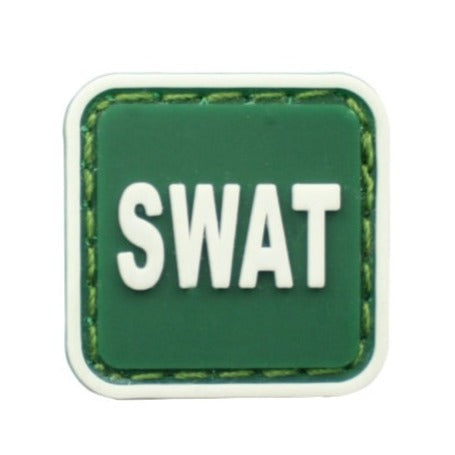 Military Tactical 'SWAT | Mini' PVC Rubber Velcro Patch