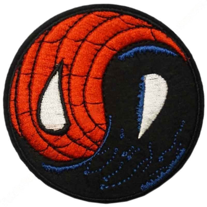 Spider-Man x Venom 3" 'Yin Yang' Embroidered Patch Set