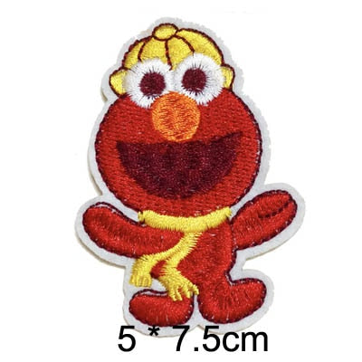 Sesame Street 'Elmo | Yellow Scarf And Hat' Embroidered Patch