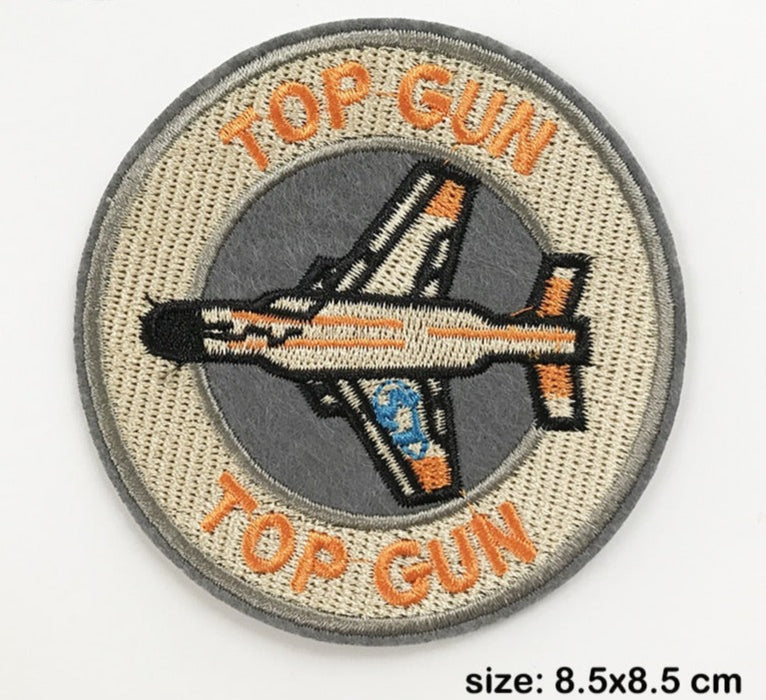 Top Gun 'Fighter Aircraft Plane' Embroidered Patch