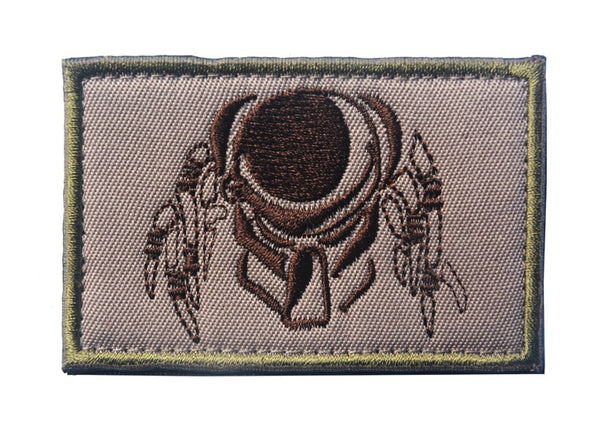 Predator 'Mask | 5.0' Embroidered Velcro Patch