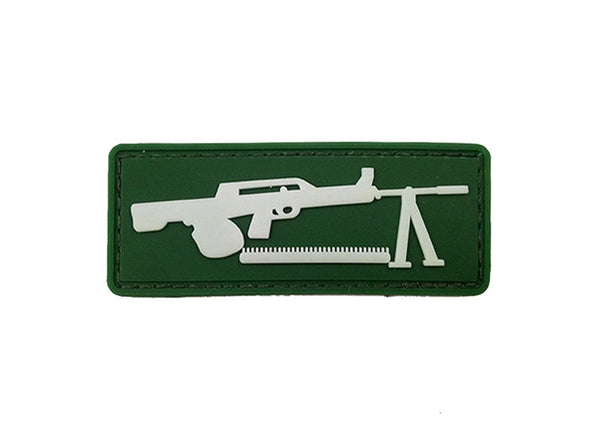 Military Tactical 'Long Range Rifle' PVC Rubber Velcro Patch