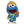 Load image into Gallery viewer, Sesame Street &#39;Cookie Monster | Orange Fruit&#39; Embroidered Patch
