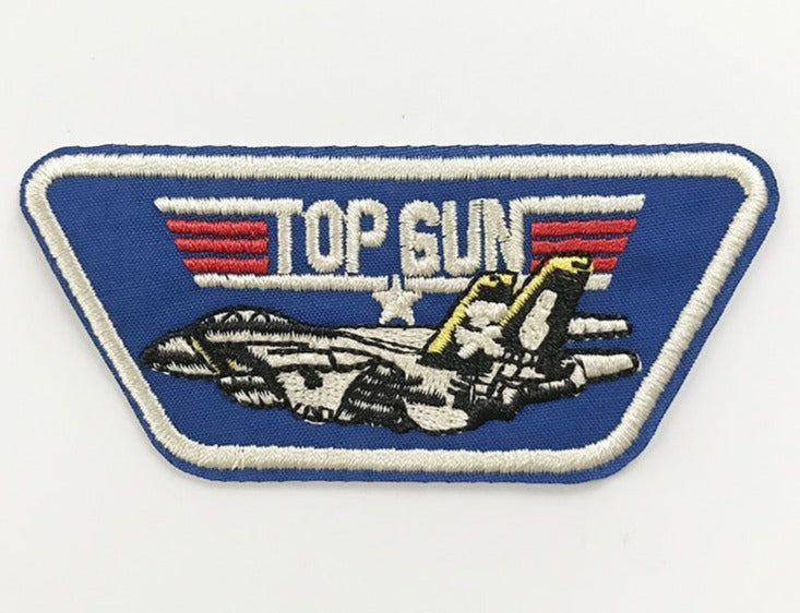 Top Gun 'Jet Fighter Plane' Embroidered Patch