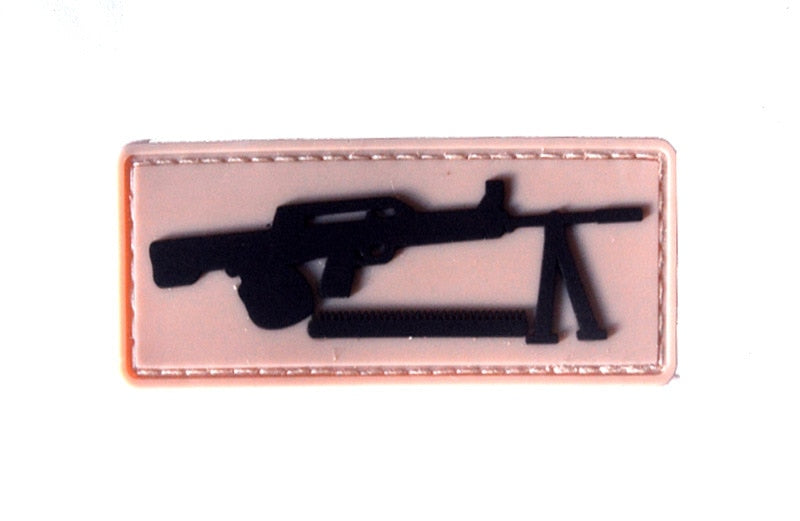 Military Tactical 'Long Range Rifle' PVC Rubber Velcro Patch