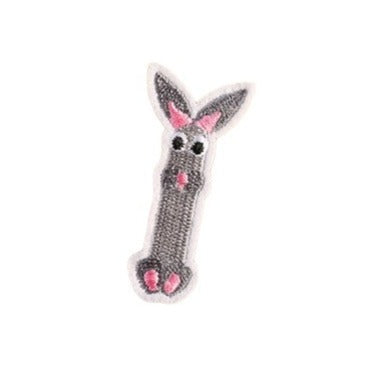 Letter I 'Indian Hare' Embroidered Patch