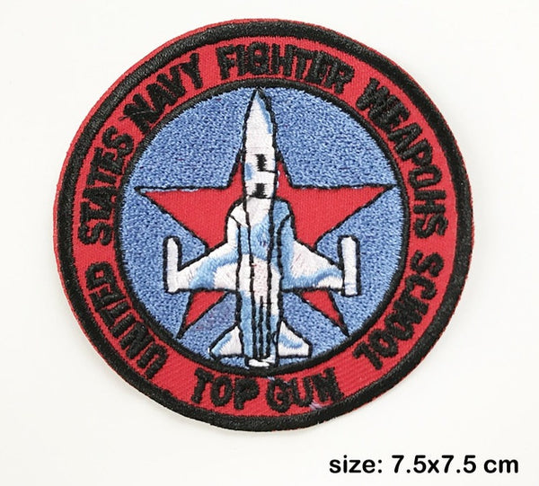 Top Gun 'Navy Fighter Weapons School' Embroidered Patch