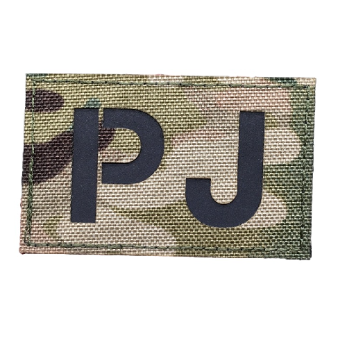 Military Tactical 'Pararescue Jumpers (PJ) | Reflective' Embroidered Velcro Patch