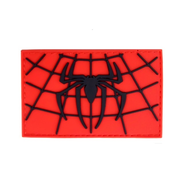 Spider-Man 'Logo' PVC Rubber Velcro Patch