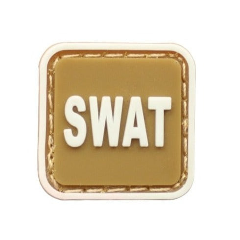 Military Tactical 'SWAT | Mini' PVC Rubber Velcro Patch