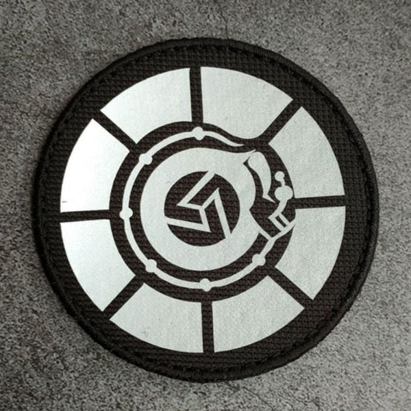 SCP Logo 'Samsara | Reflective | 1.0' Embroidered Velcro Patch