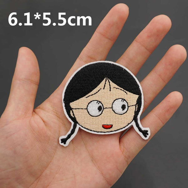 Chibi Maruko-chan 'Tamae Honami | Head' Embroidered Patch