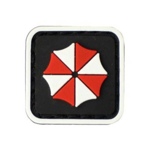 Resident Evil 'Umbrella Logo | Mini' PVC Rubber Velcro Patch