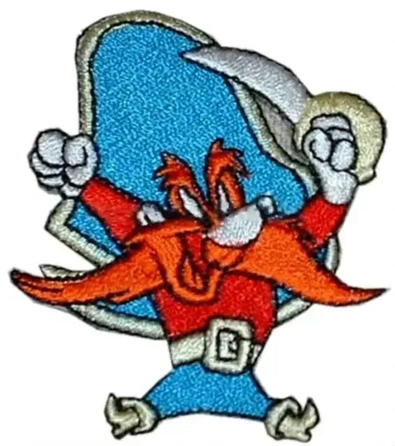 Looney Tunes 3" 'Yosemite Sam | Sword' Embroidered Patch Set