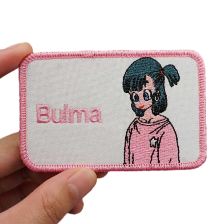 Dragon Ball Z 'Bulma | Serious' Embroidered Patch