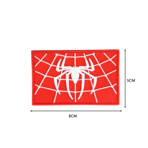 Spider-Man 'Logo' PVC Rubber Velcro Patch