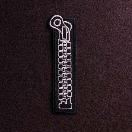 Military Tactical 'Zipper | 1.0' Embroidered Patch