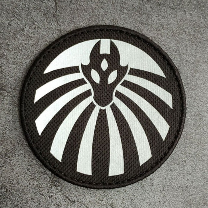 SCP Logo 'Nine-Tailed Fox | Reflective | 1.0' Embroidered Velcro Patch ...