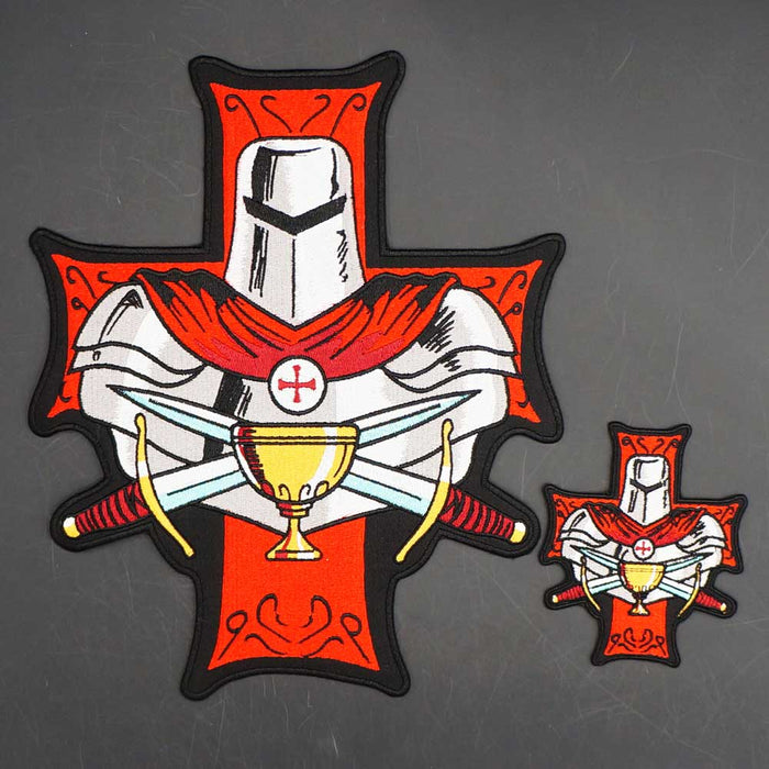 Knights Templar 'Crusader' Embroidered Patch