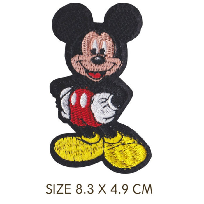 Mickey Mouse 'Confident' Embroidered Patch