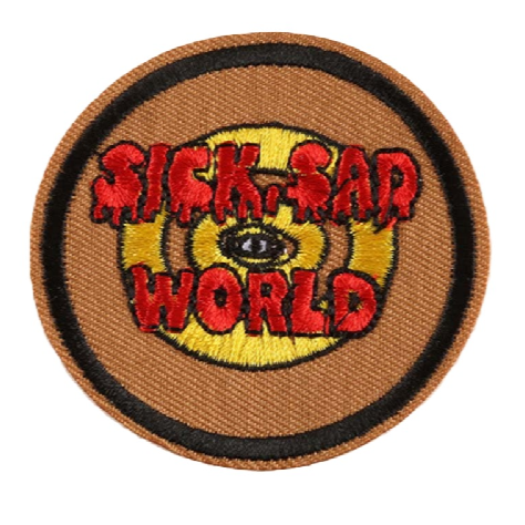 Daria 'Sick, Sad World | Logo' Embroidered Patch