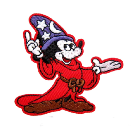 Mickey Mouse 'Sorcerer Mickey | Pointing' Embroidered Patch
