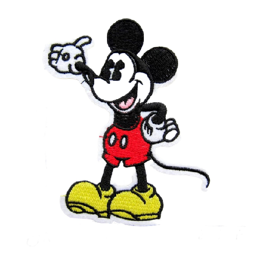 Mickey Mouse 'Mickey | Waving' Embroidered Patch
