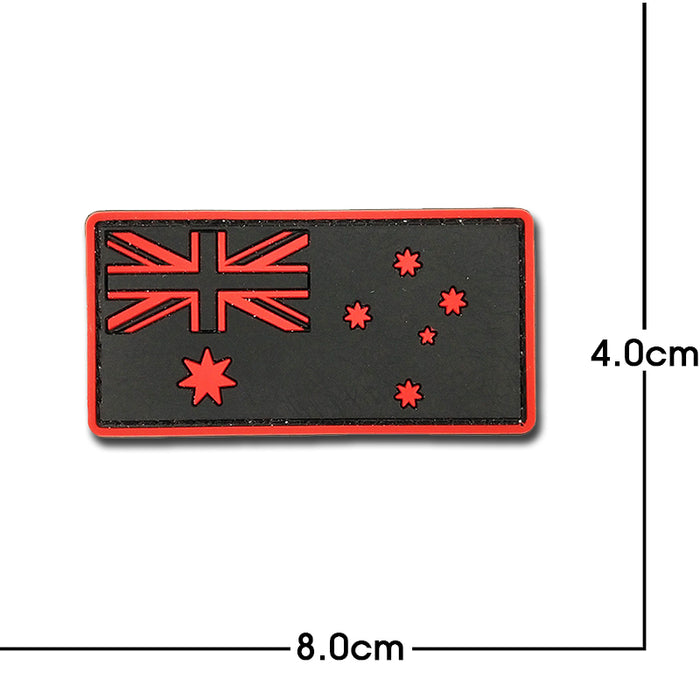 Australia Flag '3.0' PVC Rubber Velcro Patch
