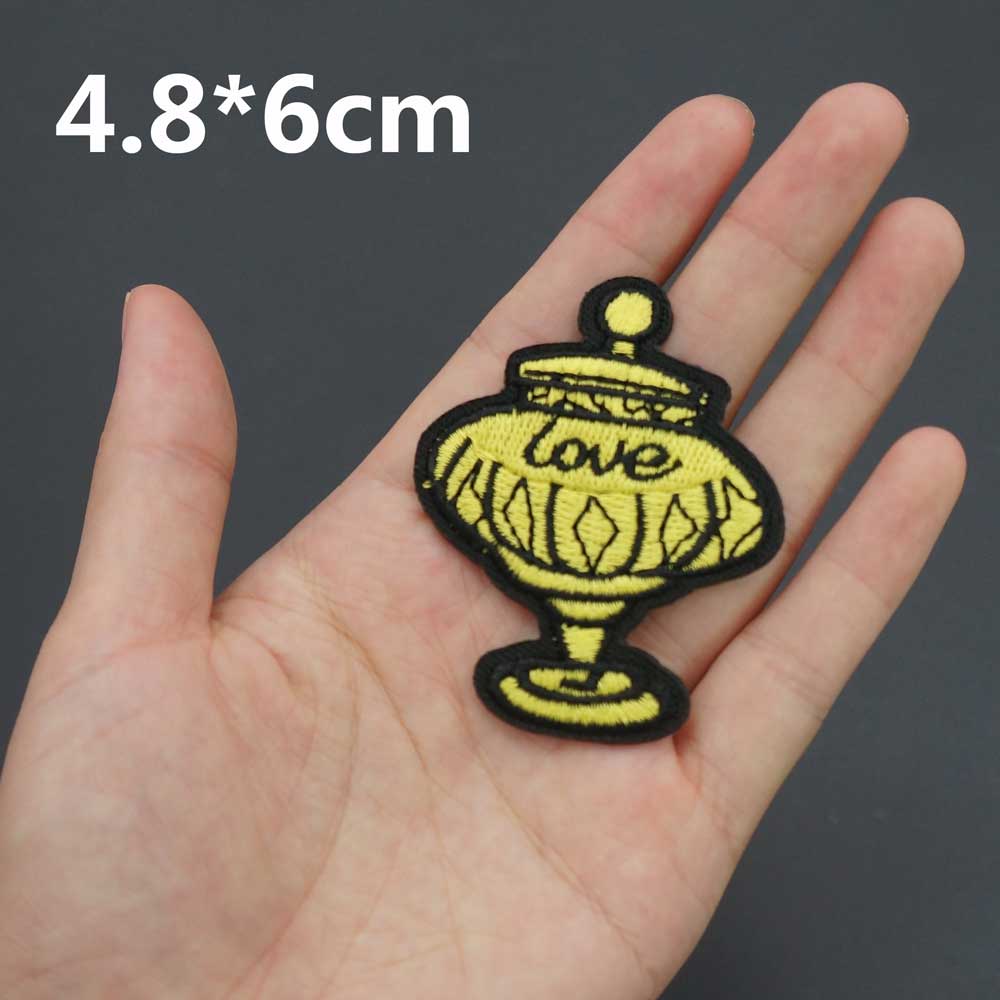 Cute 'Love | Potion Bottle' Embroidered Patch