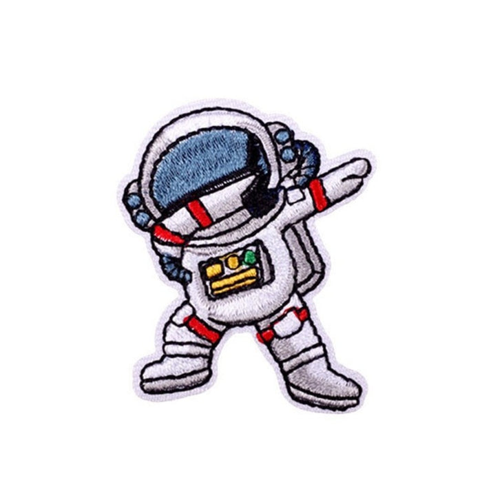 Astronaut 'Dabbing' Embroidered Patch