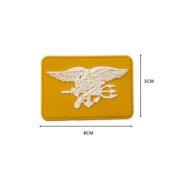 Military Tactical 'Navy Seal | Logo' PVC Rubber Velcro Patch