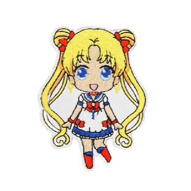 Sailor Moon 'Young Moon | Surprised' Embroidered Patch