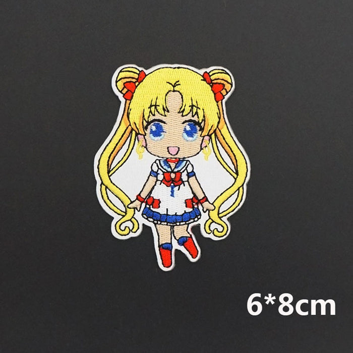 Sailor Moon 'Young Moon | Surprised' Embroidered Patch