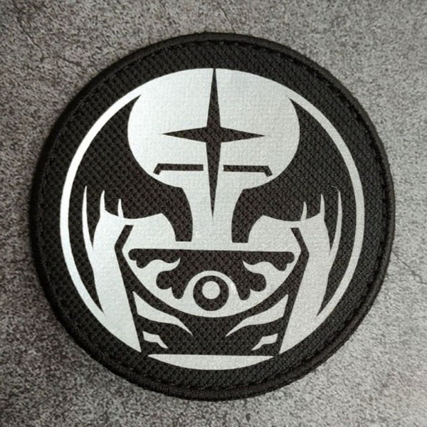 SCP Logo 'Last Hope | Reflective | 1.0' Embroidered Velcro Patch