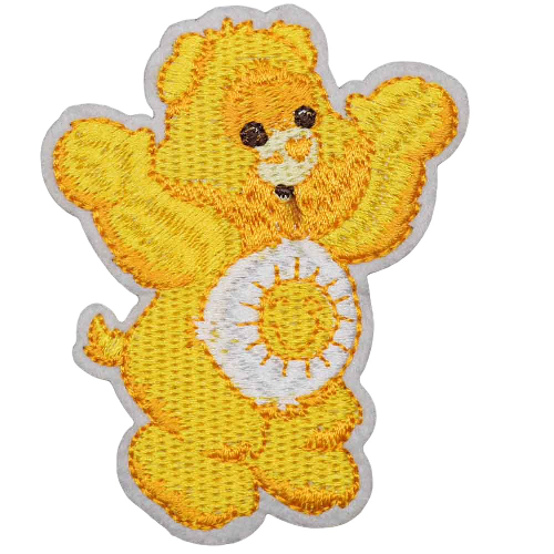 Funshine Bear 'Smiling Sun | Perky' Embroidered Patch
