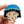 Load image into Gallery viewer, Chibi Maruko-chan &#39;Momoko Sakura | Blue Hat&#39; Embroidered Patch
