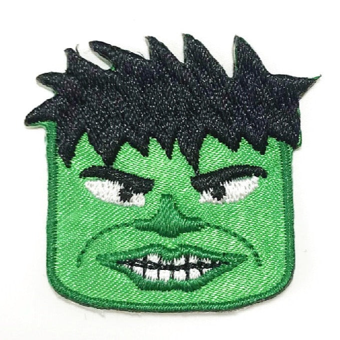 The Incredible Hulk 'Head' Embroidered Patch