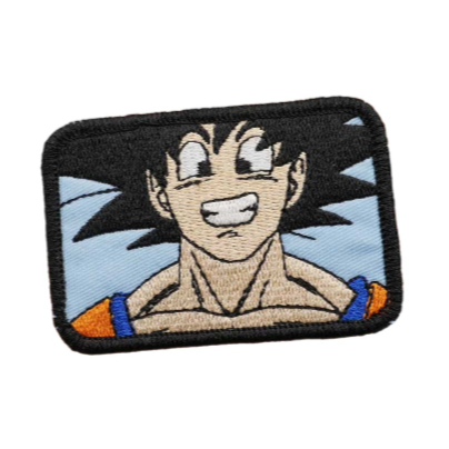 Dragon Ball Z 'Goku | Grinning' Embroidered Patch