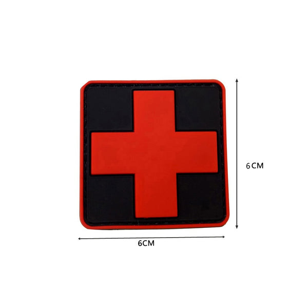 Medical 'First Aid Logo | 7.0' PVC Rubber Velcro Patch