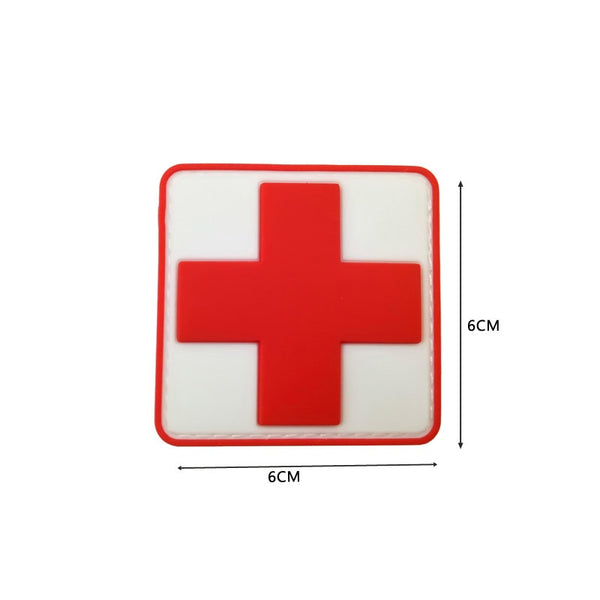 Medical 'First Aid Logo | 7.0' PVC Rubber Velcro Patch