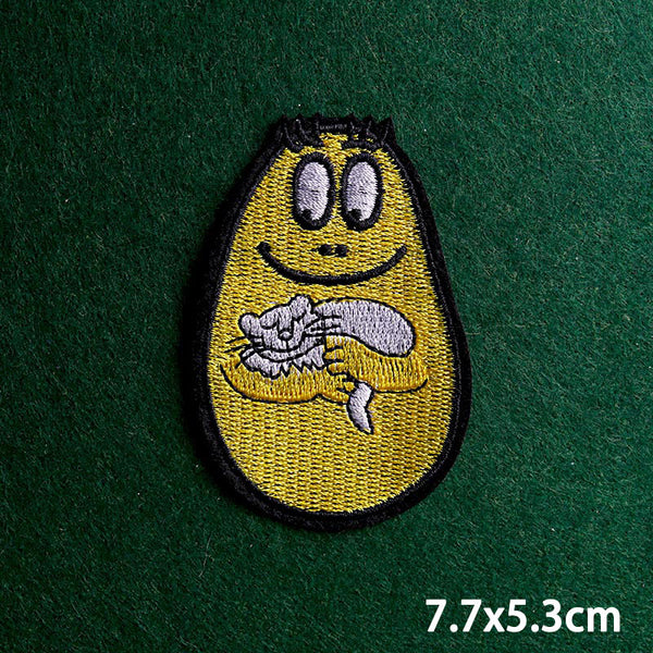 Barbapapa 'Barbazoo | Hugging Cat' Embroidered Patch