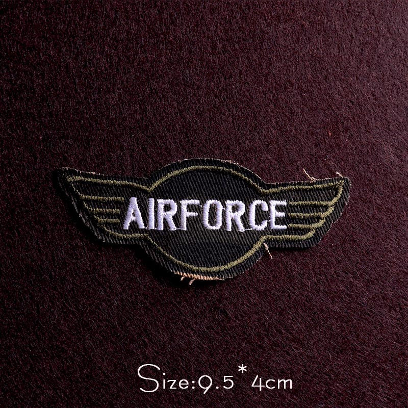 Military Tactical 'Airforce Wings' Embroidered Patch