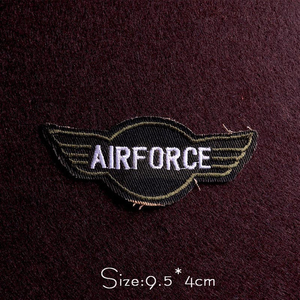 Military Tactical 'Airforce Wings' Embroidered Patch