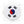 Load image into Gallery viewer, Small Round Flag &#39;Korea&#39; Embroidered Patch
