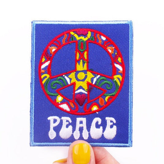 Peace 'Art Peace Symbol' Embroidered Patch