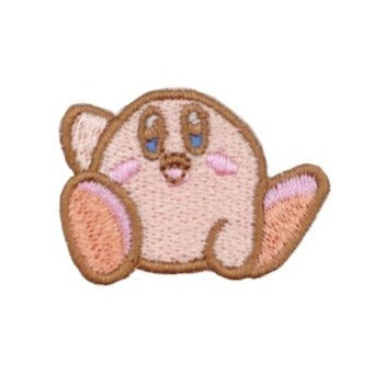 Cute 'Kirby | Sitting' Embroidered Patch