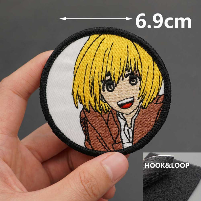 Attack on Titan 'Armin Arlert' Embroidered Velcro Patch