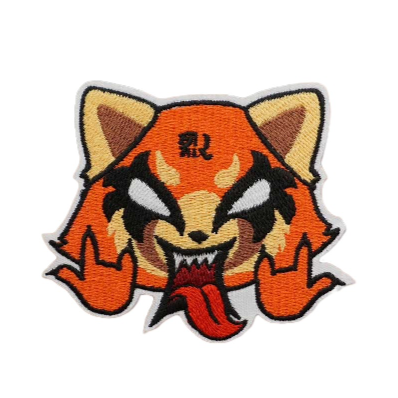 Aggretsuko 'Retsuko | Rock On' Embroidered Patch